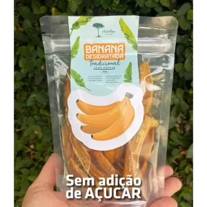 Bananas Agroflorestais LIVRE DE AGROTÓXICOS Desidratadas SEM ADIÇÃO DE AÇÚCAR Pé de Breu Sítio Café Especiais Alto Caparaó MG